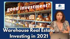 Warehouse Real Estate Investing in 2021 | Commercial Property Tips with Helen Tarrant