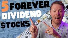 5 BEST DIVIDEND Stocks To Buy And Hold Forever