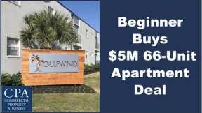 Beginner Buys $5M 66-Unit Apartment Deal