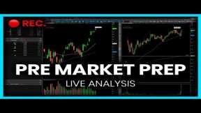 [LIVE] Pre-Market Prep – PPI Inflation Data Live Market Reaction