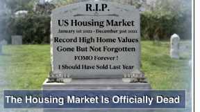 The Housing Market is Officially Dead - Housing Bubble 2.0 - US Housing Crash