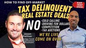 How to find Tax Delinquent Real Estate Deals