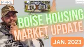 Is Boise Real Estate STABILIZING?! | BOISE HOUSING MARKET UPDATE – Jan. 2023
