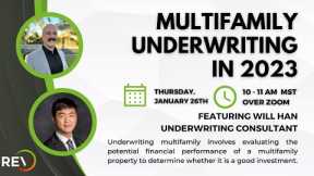 Multifamily Underwriting in 2023