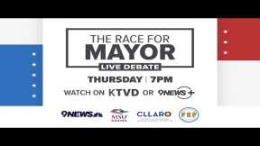 The Race for Denver Mayor: Live 9NEWS debate Thursday