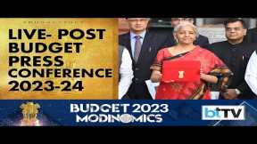 Union Budget 2023-24: Post-Budget Press Conference By Union Finance Minister Nirmala Sitharaman