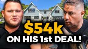 Beginner Made $54k On His 1st Wholesale Deal 🏠 (Real Estate Wholesaling)