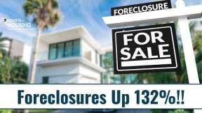 Foreclosures Up 123% 😳🏚📈