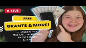MORE GRANTS! Housing Help, Tax Rebates, FREE Air Conditioners & More! | Low Income News