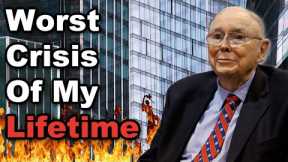 Charlie Munger WARNS: Commercial Real Estate Crash Is The Final Blow For The Banks