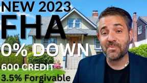 NEW 100% FHA NO MONEY DOWN |  FORGIVABLE | GUIDELINES