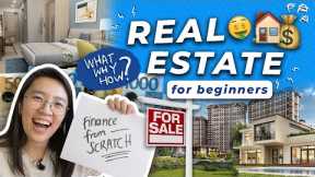 🏠 Guide to REAL ESTATE INVESTING for BEGINNERS (what, why, how) | Finance from Scratch 💰