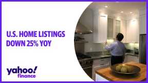 Real estate listings are down 25% YOY, real estate agents around the country discuss market trends