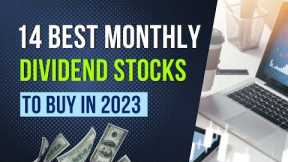 14 Best Monthly Dividend Stocks to Buy in 2023