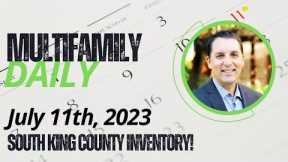 Daily Multifamily Inventory for Western Washington Counties | July 11, 2023