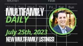 Daily Multifamily Inventory for Western Washington Counties | July 25, 2023
