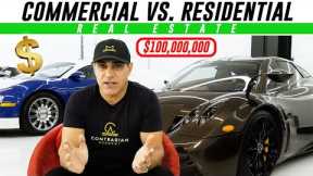 How I Made $100+ Million In Real Estate! (Commercial VS. Residential) | MANNY KHOSHBIN - 2021 ADVICE