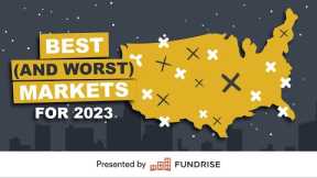 The 8 Worst and BEST Housing Markets of 2023