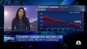 China Real Estate Troubles: Country Garden hits record low after profit warning as debt fears loom