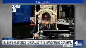 DJ Envy reacts to real estate scam allegations on The Breakfast Club | NBC New York