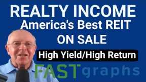 Realty Income: America’s Best REIT On Sale For High-Yield And High Return | FAST Graphs