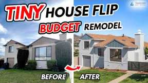 Tiny House Flip Budget Home Remodel Before & After