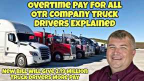 New Bill Will Give 2.19 Million Truck Drivers More Pay 🤯 VP Of OOIDA Exposes Truth 🤯