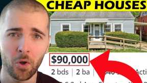 Top 10 Cities to buy CHEAP HOUSES (less than $100,000)