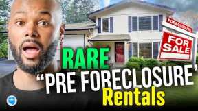 How to Find the Perfect Rental Market & Rare Pre Foreclosure Deals