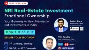 SBNRI | NRI Real Estate Investment (Fractional Ownership)