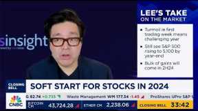 Fundstrat's Tom Lee shares his thoughts amidst this bad start to the year...