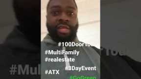 #Intro #100DoorTour #RealEstate #multifamily #Investing