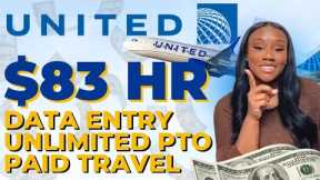 Make $3300/WK WFH | UNITED AIRLINES REMOTE JOBS | High Paying Remote Jobs