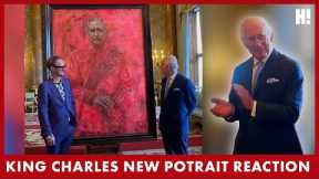 King Charles' reaction to his SURPRISING new portrait  | HELLO!