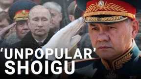 ‘Catastrophically bad’ Russian defence minister Shoigu was ‘massively unpopular’ | Mark Galeotti