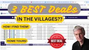 Here's how you find a great deal on a home in The Villages FL!