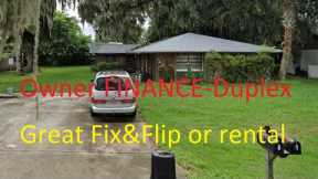 Investment Opportunity in FL Duplex in Flagler Beach with owner financing