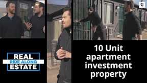 Buying, Renovating & Selling A 10 Unit Multifamily Apartment Building | Real Estate Ride Along