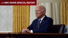 WATCH: Biden delivers address on his decision to exit the 2024 race | NBC News