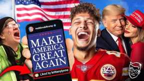 NFL Superstar Patrick Mahomes' Supermodel Wife ENDORSES Trump! Taylor Swift’s Bestie Goes FULL-MAGA