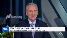 Trump is going to win the election, says former House Speaker Kevin McCarthy