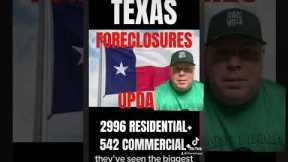 October Foreclosure Update for Texas