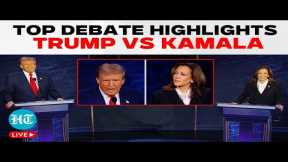 Trump vs Harris LIVE | Donald Trump LIVE | Kamala Harris LIVE | Presidential Debate Highlights | US