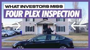 What MOST PEOPLE MISS! | What To Look For In An Investment Property | 4 Plex Walk Through