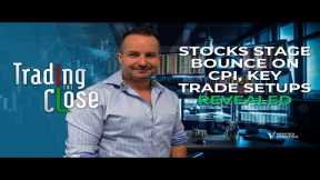Market Selling Pauses After CPI: Here Are The Trades