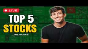 (WARNING) TOP 5 STOCKS TO WATCH THIS WEEK