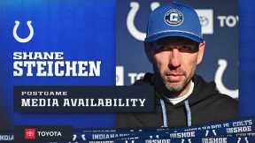 Shane Steichen Postgame Press Conference | Week 13 at Patriots