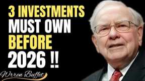 3 SLEEP-WELL INVESTMENTS RETIREES MUST OWN BEFORE 2026 | BY WARREN BUFFETT