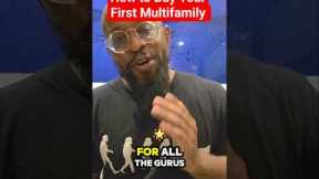 How to Buy Your First Multifamily #realestateinvesting #multifamilyinvesting  #multifamily #rei