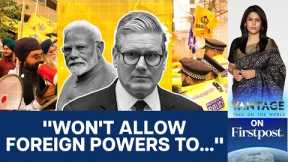 UK Minister's Veiled Warning to India After Sikhs Harassed | Vantage with Palki Sharma
